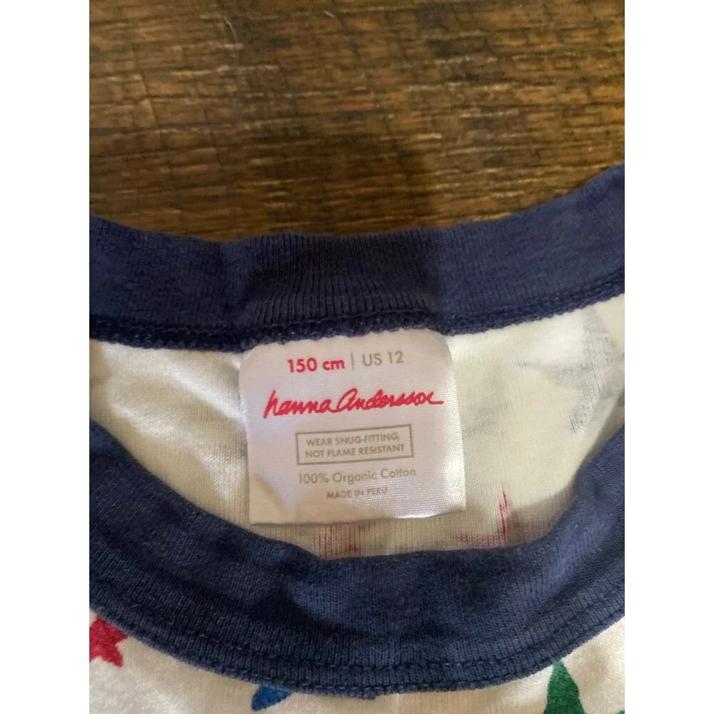Hanna Andersson Youth size 12‎ pajama set